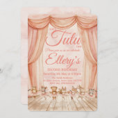 🎂 Waterverf Bosnimf Uitnodigingen (Voorkant / Achterkant)