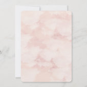 🎂 Waterverf Bosnimf Uitnodigingen (Achterkant)