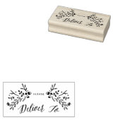 Waterverf bossen alstublieft leveren om rubberstempel (Gestempeld)