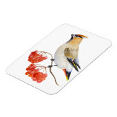 Waterverf bosvogel magneet (Linkerzijde)