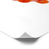 Waterverf bosvogel poster (Hoek)