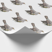Waterverf bosvogels cadeaupapier (Hoek)