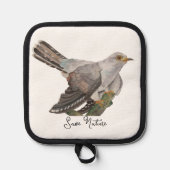 Waterverf bosvogels pannenlap (Voorkant)