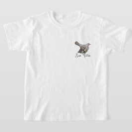 Waterverf bosvogels t-shirt