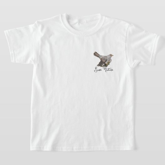 Waterverf bosvogels t-shirt (Laagn)