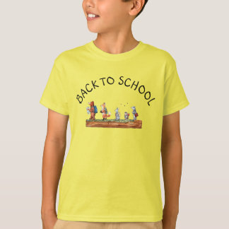 Waterverf Bosvrienden Terug naar School T-shirt