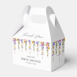 Waterverf Botanical Floral Vine Vrijgezellenfeest Bedankdoosjes