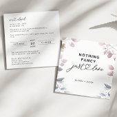 Waterverf Botanical We Elopement Kaarten