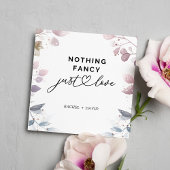 Waterverf Botanical We Elopement Kaarten