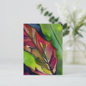  Waterverf botanisch Briefkaart (Staand voorkant)