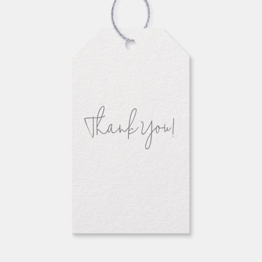 Waterverf Botanisch Cadeaulabel (Achterkant)