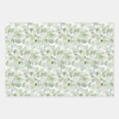 Waterverf Botanisch Inpakpapier Vel (Voorkant)