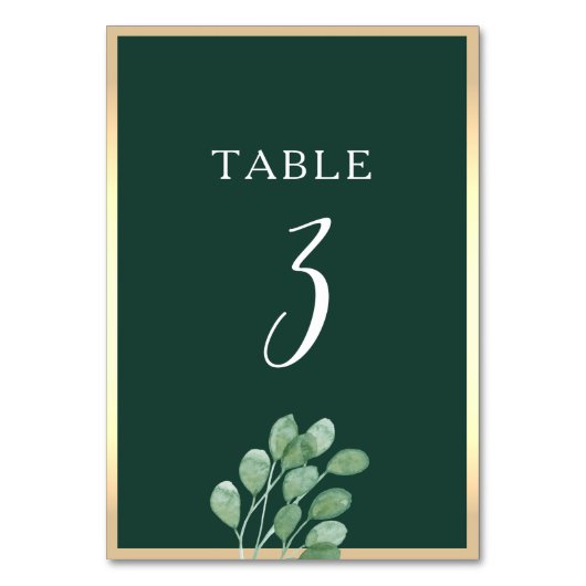 Waterverf Botanisch Kaart (Achterkant)