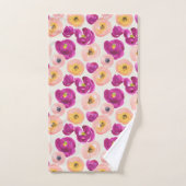 Waterverf Botanisch patroon Bad Handdoek (Handdoek)