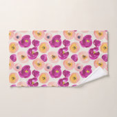 Waterverf Botanisch patroon Bad Handdoek (Handdoek)