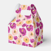 Waterverf Botanisch patroon Bedankdoosjes (Achterkant)