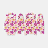 Waterverf Botanisch patroon Bedankdoosjes (Uitgevouwen)