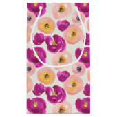 Waterverf Botanisch patroon Klein Cadeauzakje (Achterkant)