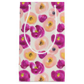 Waterverf Botanisch patroon Klein Cadeauzakje (Voorkant)