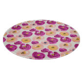 Waterverf Botanisch patroon Snijplank (Hoek)