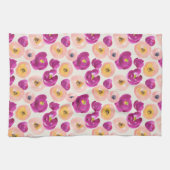 Waterverf Botanisch patroon Theedoek (Horizontaal)