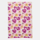 Waterverf Botanisch patroon Theedoek (Verticaal)