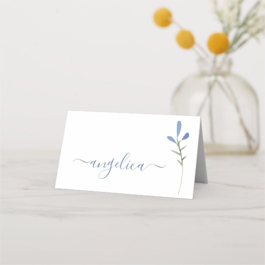 Waterverf Botanisch Plaatskaartje (Voorkant)