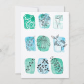 Waterverf - botanische algemene gebeurtenis (Voorkant)