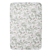 Waterverf Botanische Bath Mat (Voorkant Verticaal)