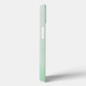 Waterverf Botanische bladeren Bladblad Monogram Case-Mate iPhone Case (Achterkant / Rechts)