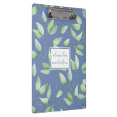  Waterverf Botanische bladeren met naam Klembord (Rechts)