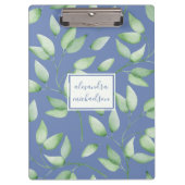  Waterverf Botanische bladeren met naam Klembord (Voorkant)