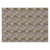 Waterverf Botanische Bloem Blad Boho  Tafelkleed (Voorkant (Horizontaal))