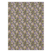 Waterverf Botanische Bloem Blad Boho  Tafelkleed (Voorkant)