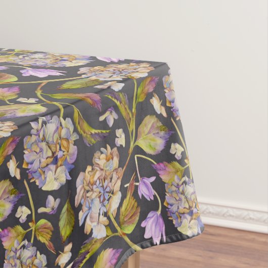 Waterverf Botanische Bloem Blad Boho  Tafelkleed (Voorbeeld)