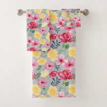 Waterverf botanische bloemen