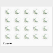 waterverf Botanische Bloemen Sticker (Vel)
