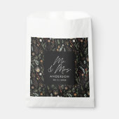 Waterverf botanische dhr. & mrs. bedankzakje (Voorkant)