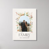 Waterverf botanische elegant canvas afdruk (Voorkant)