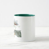 Waterverf botanische gepersonaliseerde mok (Midden)