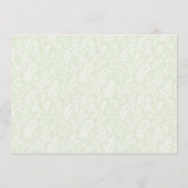 Waterverf Botanische Greenery Familie FotoPasen Feestdagenkaart (Achterkant)