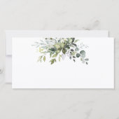 Waterverf Botanische Greenery Gift Certificate (Achterkant)