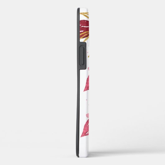 Waterverf Botanische Greenery Persoonlijke Naam Case-Mate iPhone Case (Achterkant / Rechts)