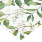 Waterverf Botanische Groene bladeren Tafelkleed (Gekanteld)