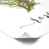 Waterverf Botanische Herb Print Rosemary Foto Afdruk (Hoek)