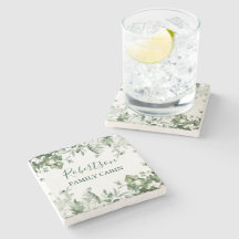 Waterverf Botanische Ivy Ferns Sage Family Cabin