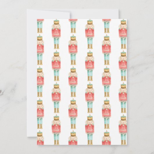 Waterverf botanische kerst (Achterkant)