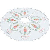 Waterverf botanische kerst kerstboom rok (Gekanteld)