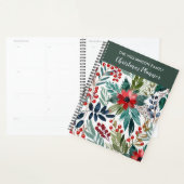 Waterverf Botanische Kerstmis Planner (Display)