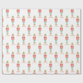 Waterverf botanische kerstzoon cadeaupapier (Vlak)